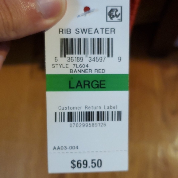 Alfani Jewel Neck Ribbed Pullover Sweater (NWT) - Picture 4 of 9